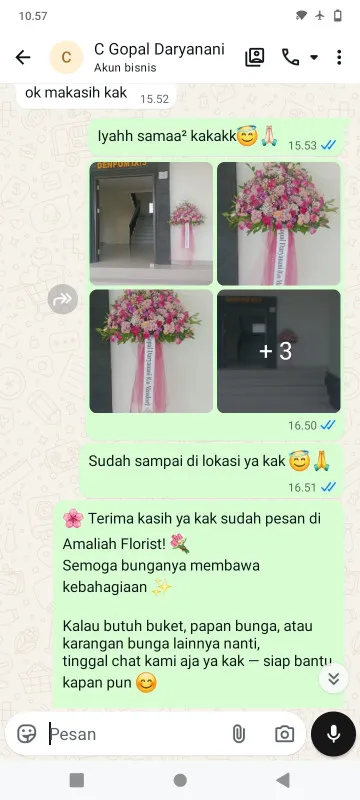 Pengiriman Karangan Bunga Arjomulyo Adimulyo