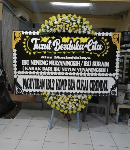 Papan Bunga Duka Arjomulyo Adimulyo