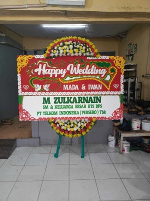 Papan Bunga di Arjomulyo Adimulyo