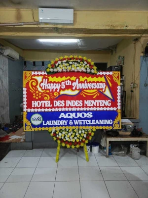 Papan Bunga di Arjomulyo Adimulyo